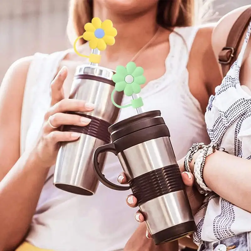 

Straw Covers For Reusable Creative Straw Cover Drinking Dust Cape Splash Proof Straws Cover Cup Accessories Straw Sealing Tools