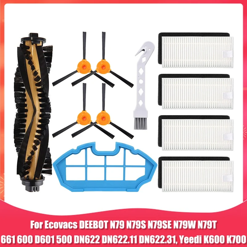 

Replacement Parts For Ecovacs Deebot N79 N79S DN622 500 N79W N79SE Robotic Vacuum Cleaner Accessories Kit