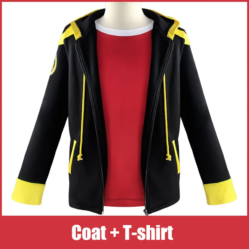 Толстовка для косплея Game Mystic Messenger Saeyoung Choi 707 черный топ пальто мужская куртка на