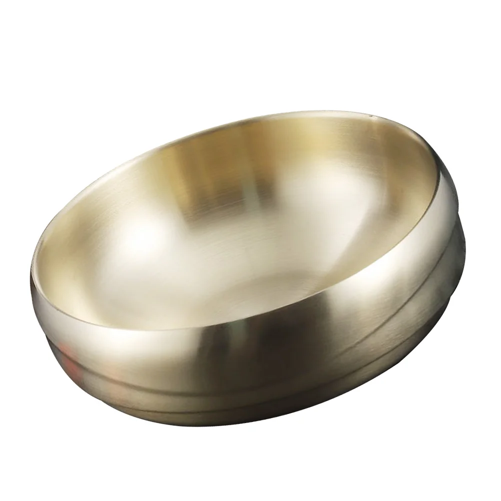 

Миска для смешивания из нержавеющей стали, десерт для мороженого, изолированная суповая сервировка, холодная лапша для завтрака