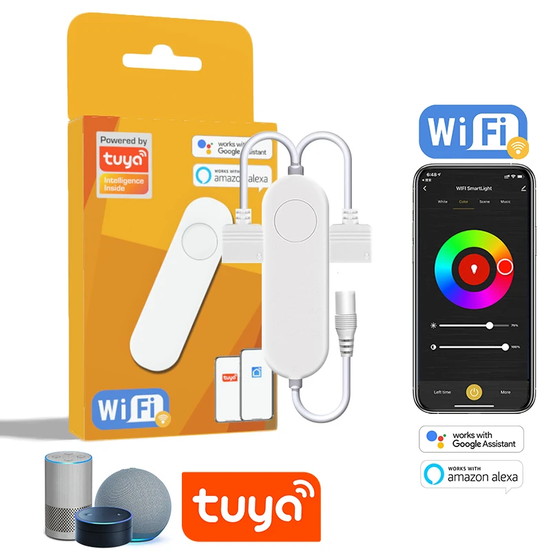 

TUYA RGB Контроллер Wi-Fi 12-24В