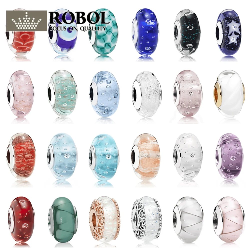 

PDB 03 цвет 925 тропический цветок оранжевый муранский вырез подлинный муранский цвет для самодельных браслетов