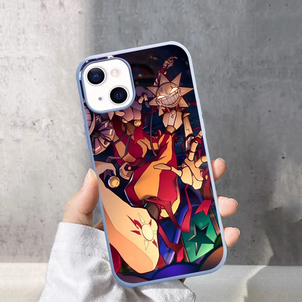 Horror Game M-Moondrop Phone Case For IPhone 14 11 12 13 Mini Pro Xs Max 8 7 6 6S Plus X XR Solid Candy Color