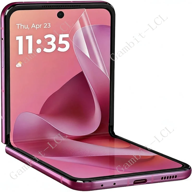 Фото 2 шт. для Motorola Razr 70 60 50 40 Moto Razr Ultra Plus 2026 2025 2024 2023 2022 2020 2019, гидрогелевая пленка, защитная пленка для экрана №2