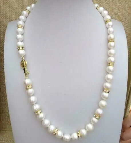 

Новое красивое жемчужное ожерелье 20 дюймов AAA 8-9 мм с белым южным морем