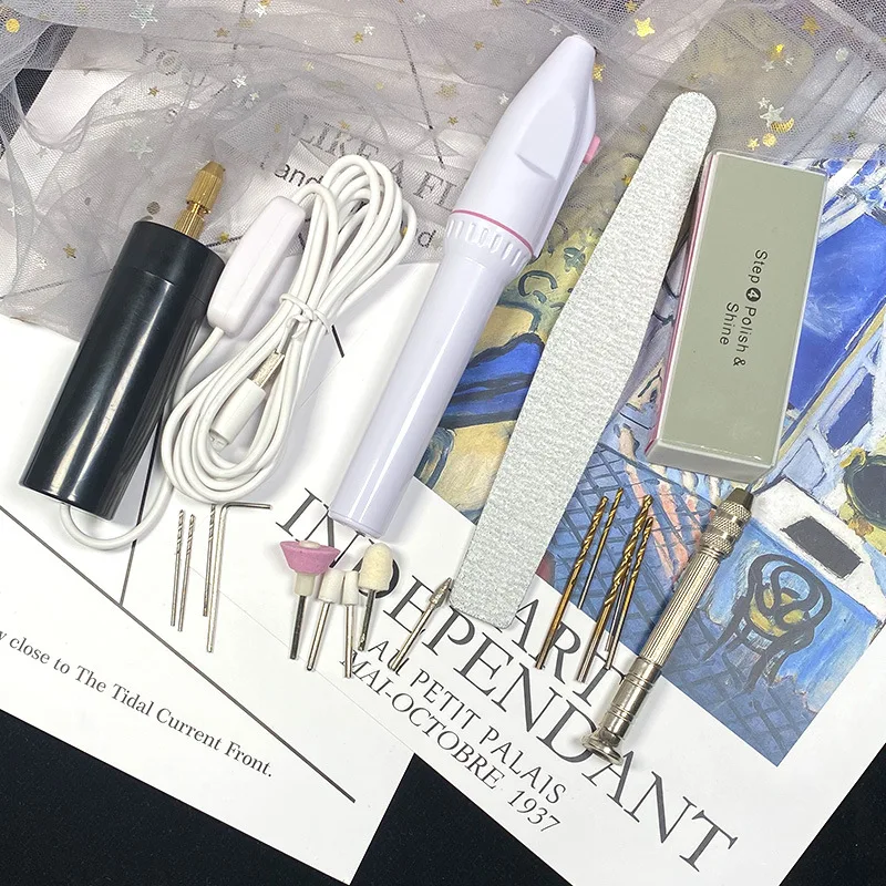 Лучшая мини-дрель с USB инструменты для шлифовки и полировки микро электрическая