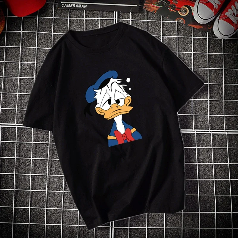 Мужская хлопковая футболка с коротким рукавом в Корейском стиле