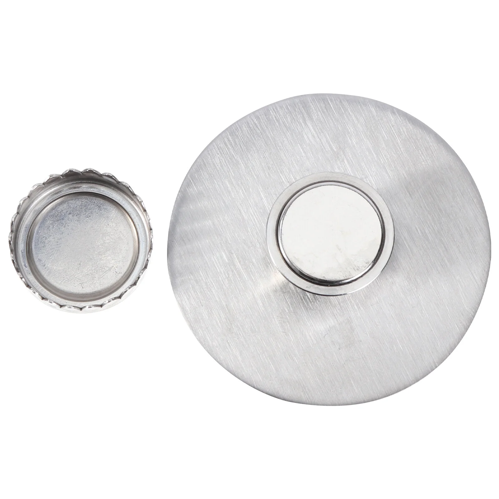 

Magnetic Holder Round Dish Hanging Bar Dish Waterproof Adhesive Wall Holder Anti- rust Hanging Holder for Kitchen Bathroom