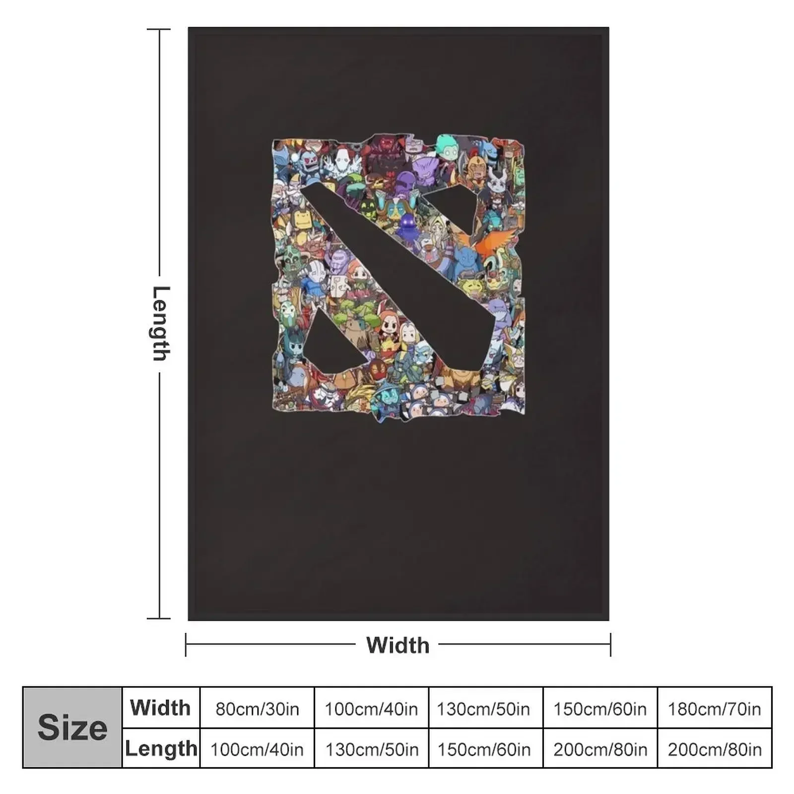 все герои в логотипе dota 2 Hero Thunder Predator rtz nigma og Secret eg забавное одеяло одеяла для сна