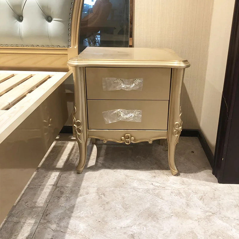 

Nordic Bedside Table Nightstands Solid Wood Small Modern Bedside Table Nightstands Drawers Mesa Luxury Bedroom Furniture YY50BT