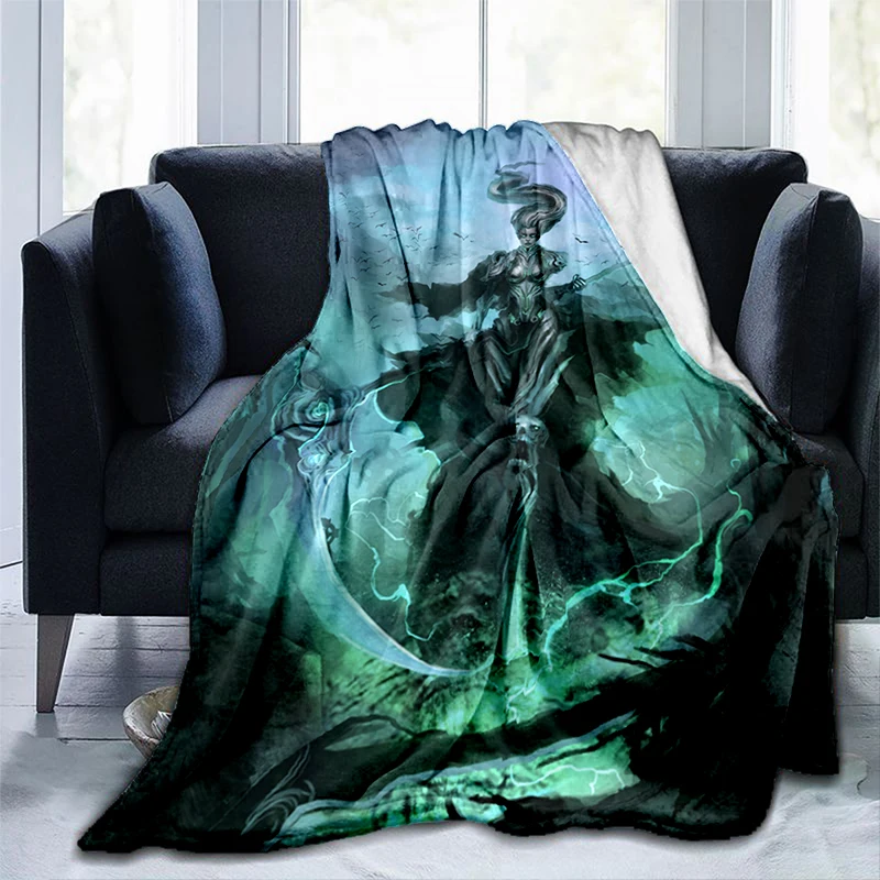 

Art Printed Cold Weapon Blanket Flannel Soft Plush Sofa Bed Throwing Blankets Gedruckt Bettdecke Sofa Geschenk Dropshopping