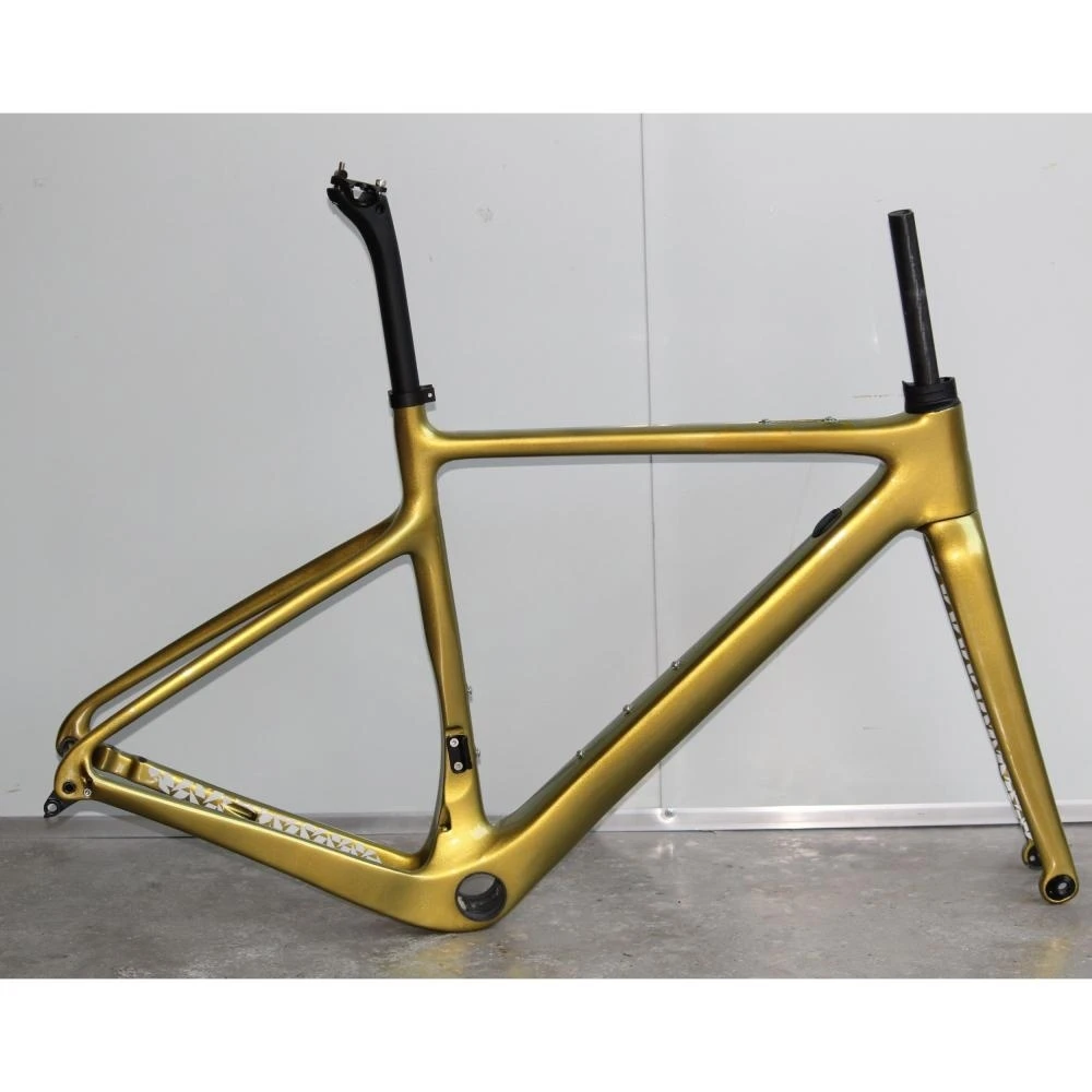 A5 Carbon Road Frame Speed Gravel Bike Frames BBright T1100 Disc Brake Racing Bicycle Frameset Handlebar Custom Logo DPD UPS XDB