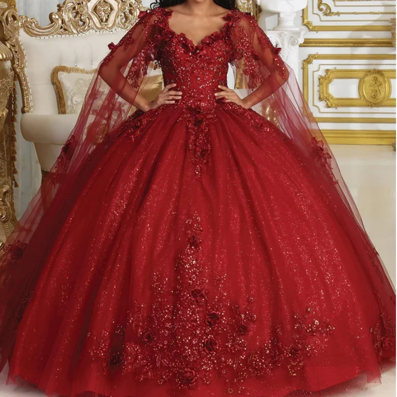 AA175 Женское платье для дня рождения по индивидуальному заказу с накидкой на