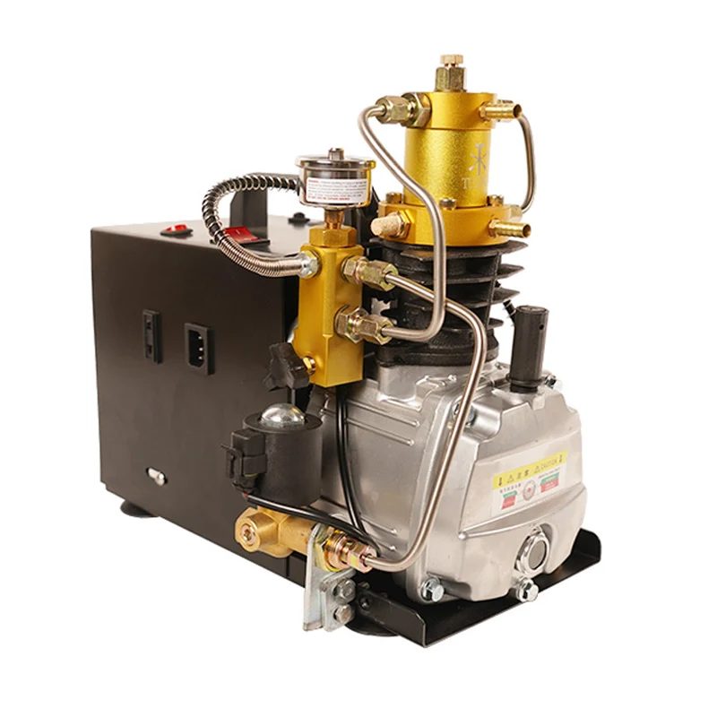Electric Automatic Venting Pneumatic Pcp Compressor For Scuba Diving Tank
