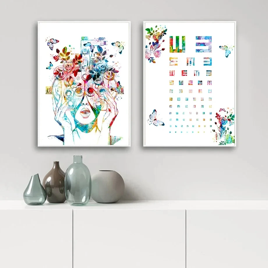 Абстрактный постер с абстрактным изображением человеческих органов в стиле