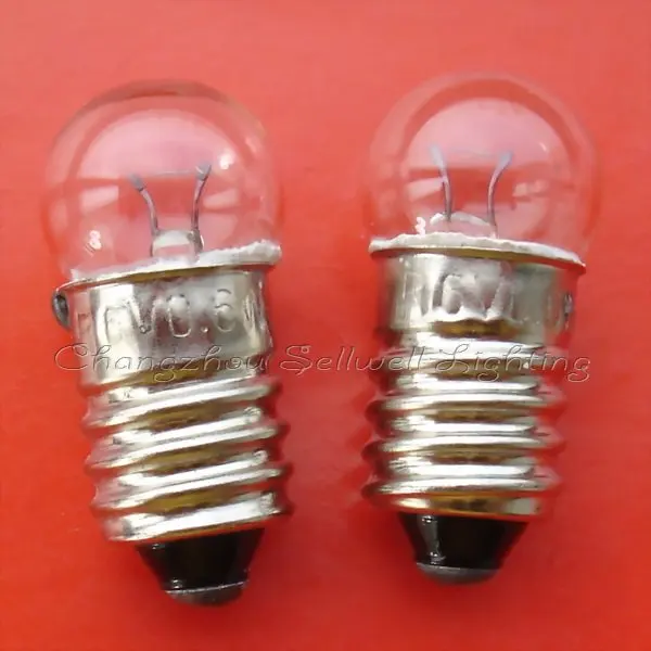 2022 New Rushed Professional Ce Edison Lamp Edison New!miniature Lamps Lighting 6v 0.6w E10 Free Shipping A534