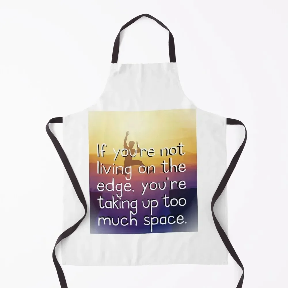 Если вы не живет на краю должны слишком много Космическая цитата Мотивировать