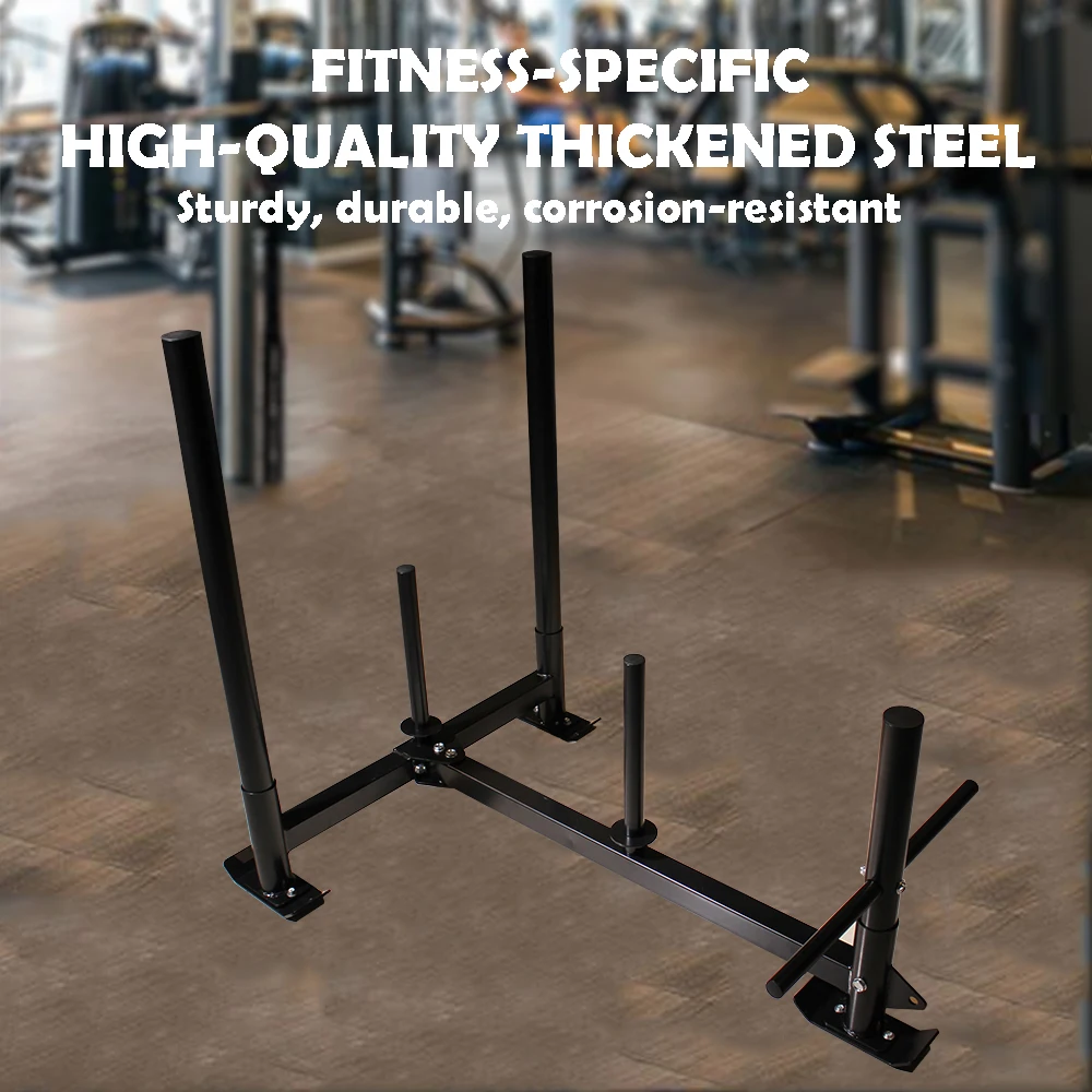 Фото Профессиональные тренажеры Prowler Gym: Сани для тяги и толкания, оборудование для фитнеса и силовых тренировок, развлекательный спортивный инвентарь. Способствует продажам. №3