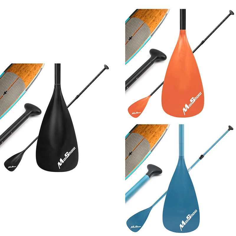 

ELOS-Adjustable Stand Up Paddle Board Paddle With Unique Lock Design Floating Alloy Shaft Paddleboard Paddle