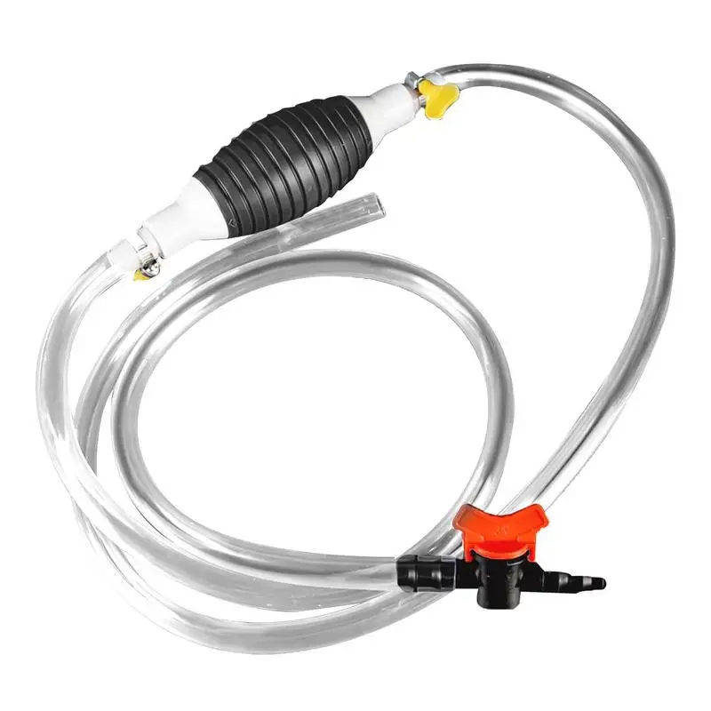 

Manual Oil Extractor Pump Oil Change Hand Transfer Pump Oil Siphon Kit With Flow Switching Valves & Hose Fluid Extractor Pump
