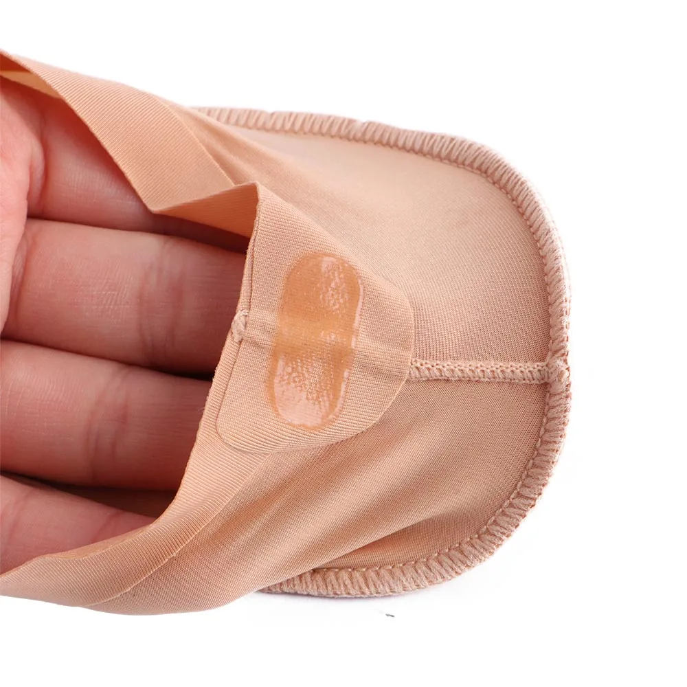 1 Pair Foot Massage Women Summer Socks Arch Support 3D Socks Health Care Silica Gel Pads Invisible Ice Silk Boat Hosiery