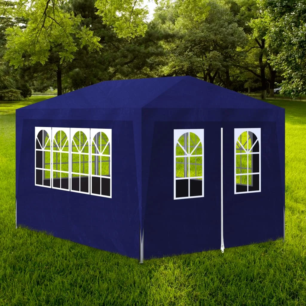 

Blue 3x4 m reception tent