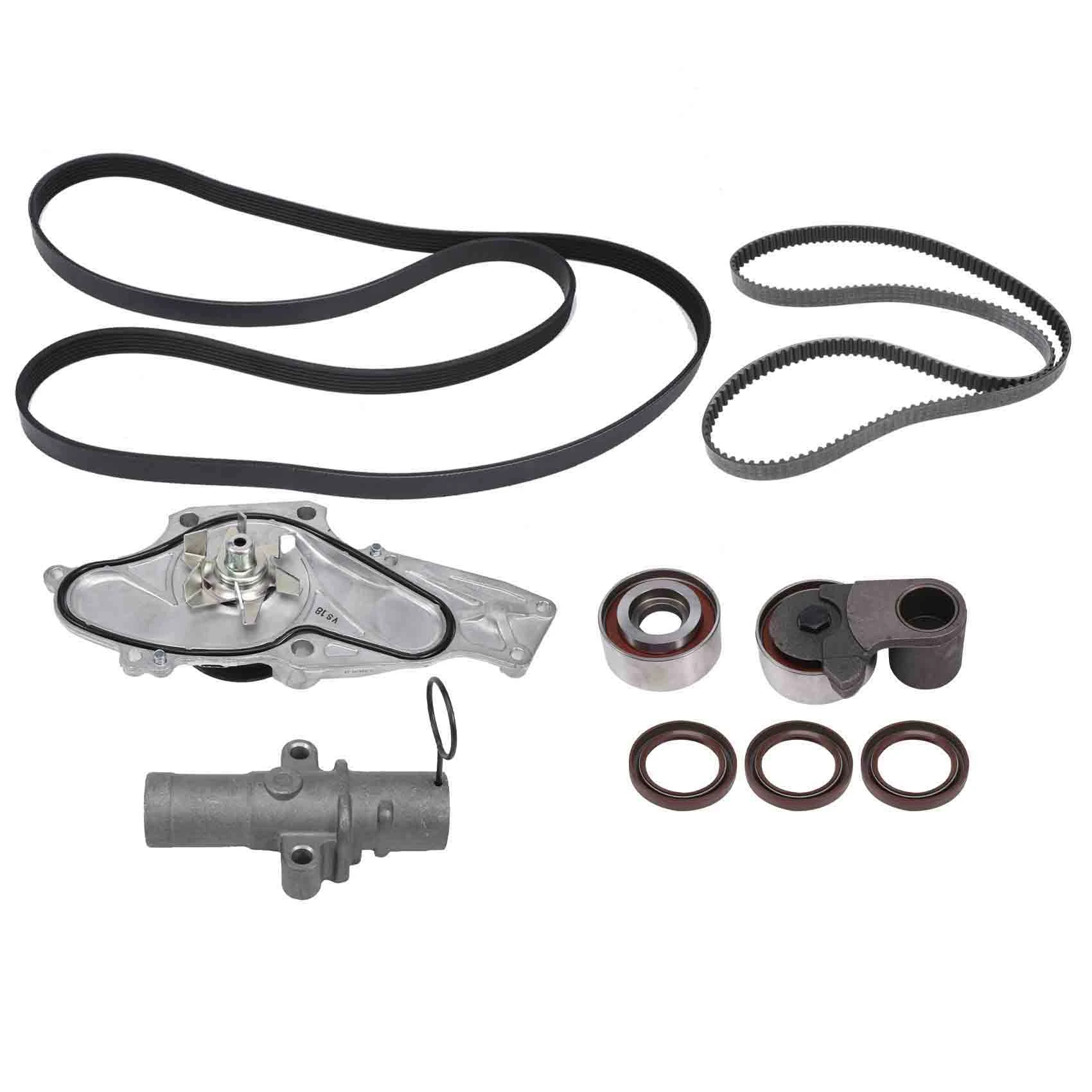 

Engine Timing Belt Kit Idler Water Pump Crankshaft Cam Seal for Honda Acura MDX Odyssey Pilot Ridgeline 19200-RDV-J01