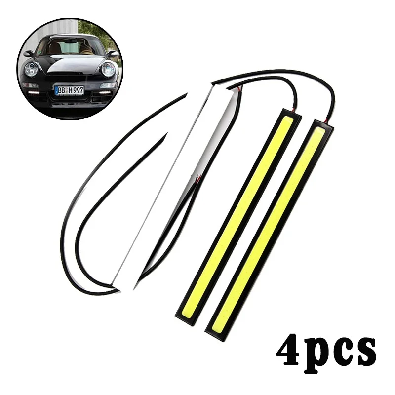 

Universal Daytime Running Light 17CM COB DRL Styling LED Automobile Daily Running External Lamp Auto Waterproof Bars Fog Lamps