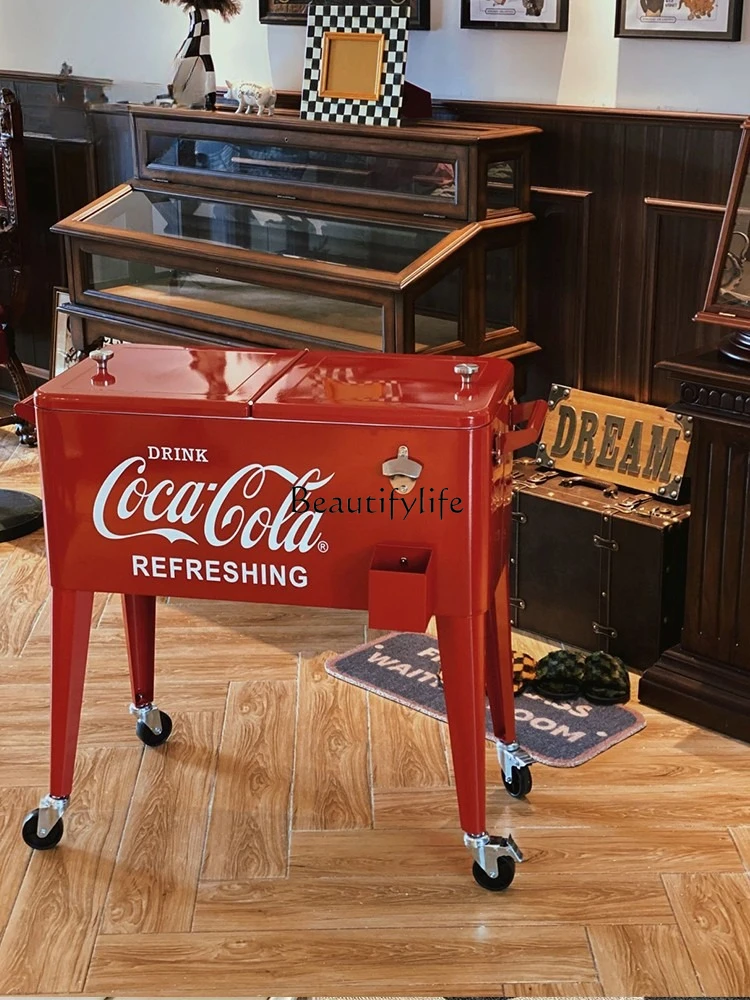 Холодильный инкубатор ведро для льда шкаф складной стеклянный хранения чая