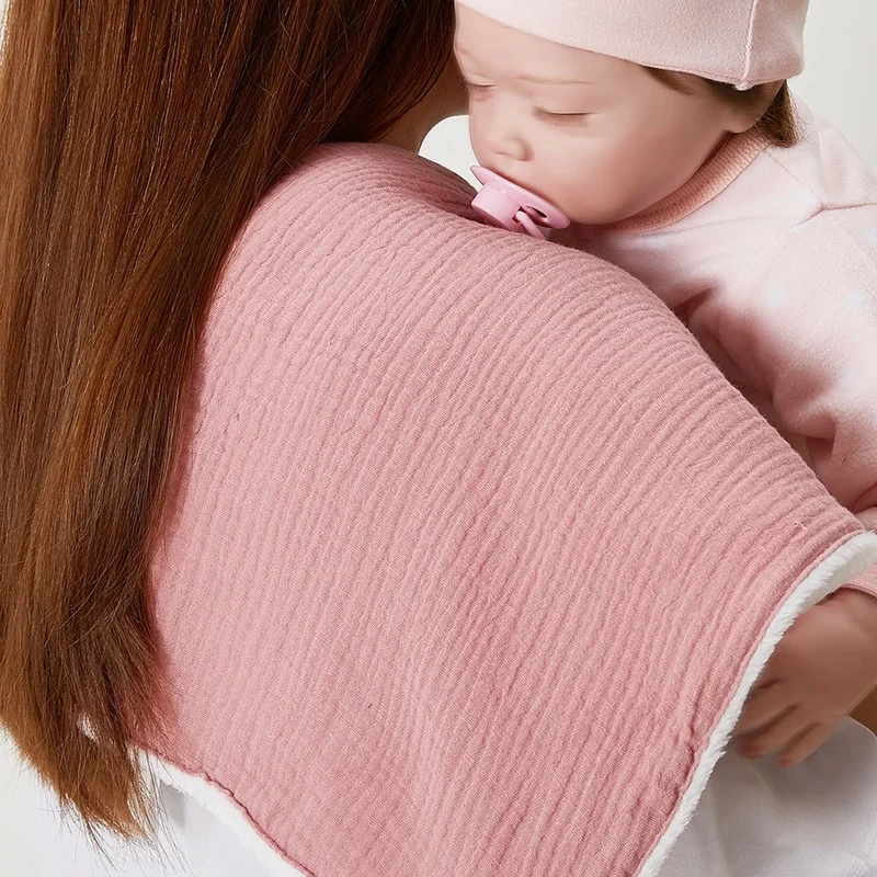 S Baby Face Bath Cloth Handkerchief Burp Cloth Soft Absorbent Gauze Winter Bibs Saliva Towel