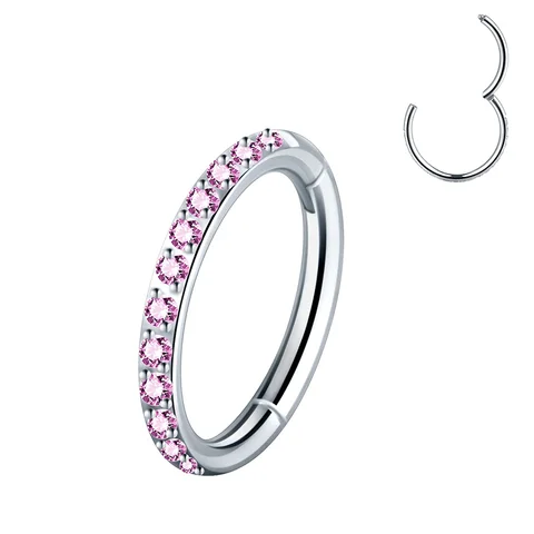 Серьги-кольца SWANJO из хирургической стали 16г 6/8/10/12 мм