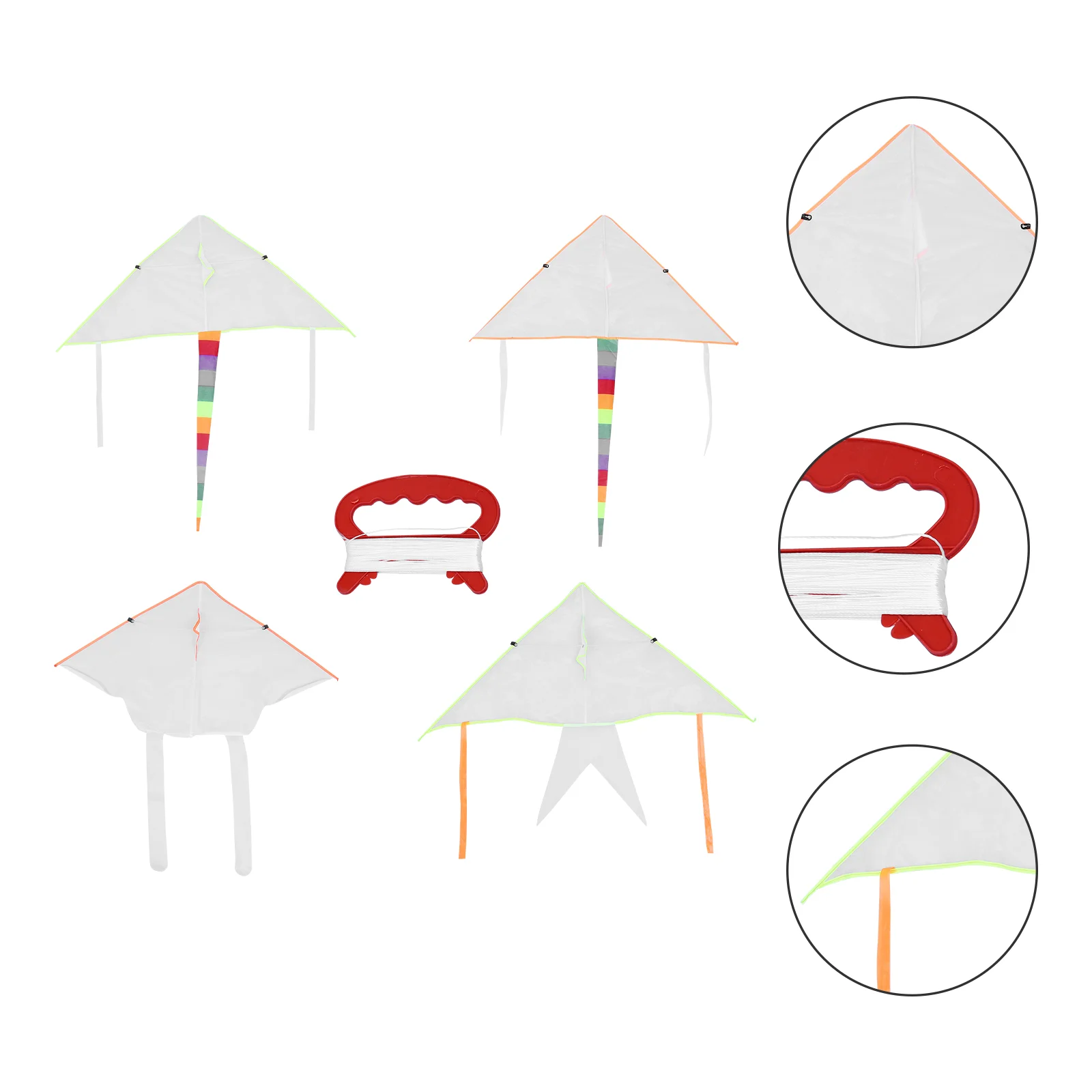 

Kite Kites Kidsblank Diy Paper Ages White Fabric Activity Outdoorcoloring 8 12 Line Painting Easyfly String Delta