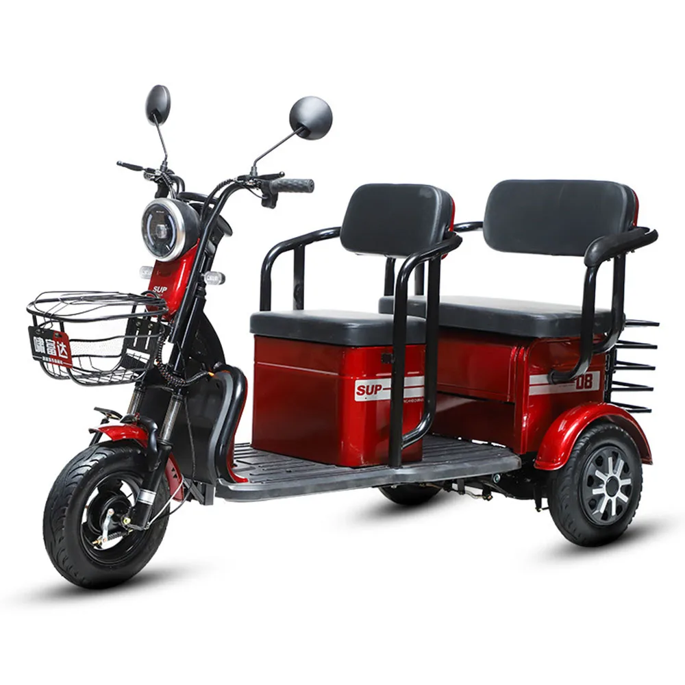 

Safe Electric Tricycle Household Electric Vehicle Beautiful And Fashionable Adult Small Elderly School Lady Electric Tricycle