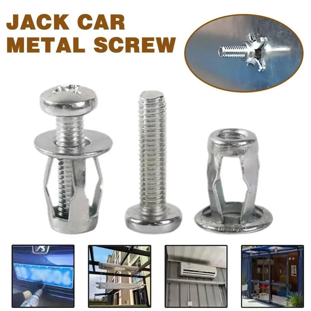 

For Automobile Motor Vehicle Hollow Wall M4 M5 M6 M8 Petal Rivets Car License Plate Bolt Lock Nut Jack Expansion Nuts