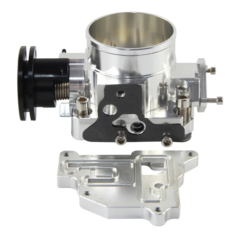 Корпус дроссельной заслонки с ЧПУ Silver Racing 2 5 дюйма 64 мм Pro Series 1994-1997 подходит для