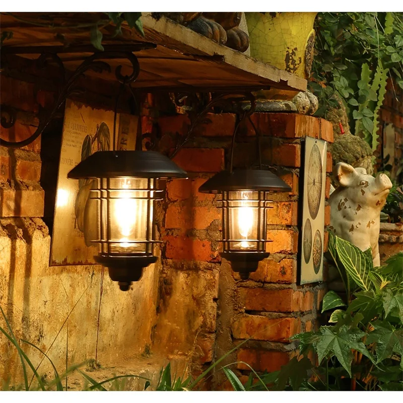 

Two Models of Solar Lawn Lights Ip65 Waterproof Led Solar Garden Wall Lights Decorative Landscape Lights Path Lighting