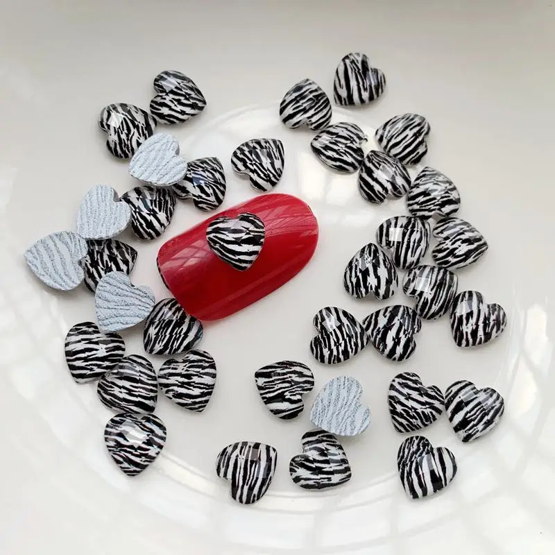 100 шт. декоративные алмазы в форме сердца для украшения ногтей | Дом и сад