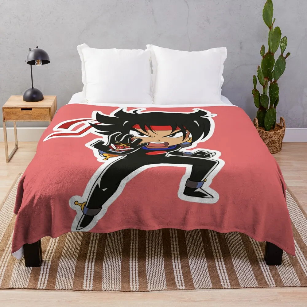 Одеяло Domon Kasshu в стиле ретро чиби одеяло для кемпинга люксовый бренд фланелевые