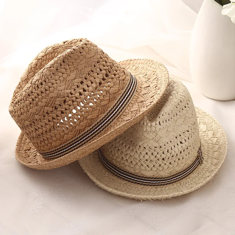 

Summer Women Sun Hats Sweet Colorful Tassel Balls men Straw hats Girls Vintage Beach Panama Hats Chapeu Feminino Fedoras Jazz
