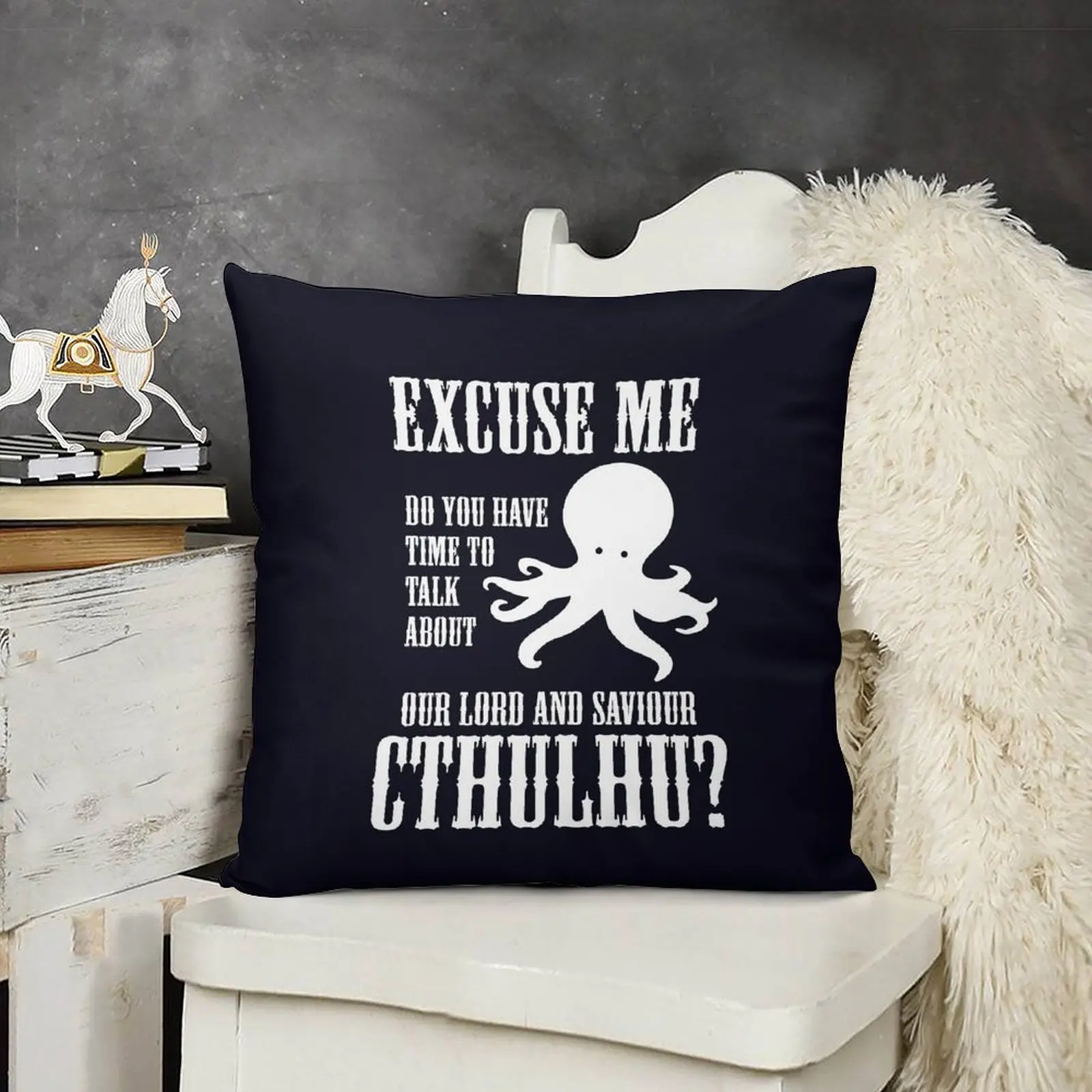 Диванная подушка наш властелин и спаситель Cthulhu Подушка детская комната