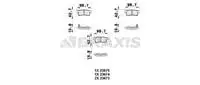 

Задняя Тормозная колодка AB0359 для ssangyong ACTYON 2,0