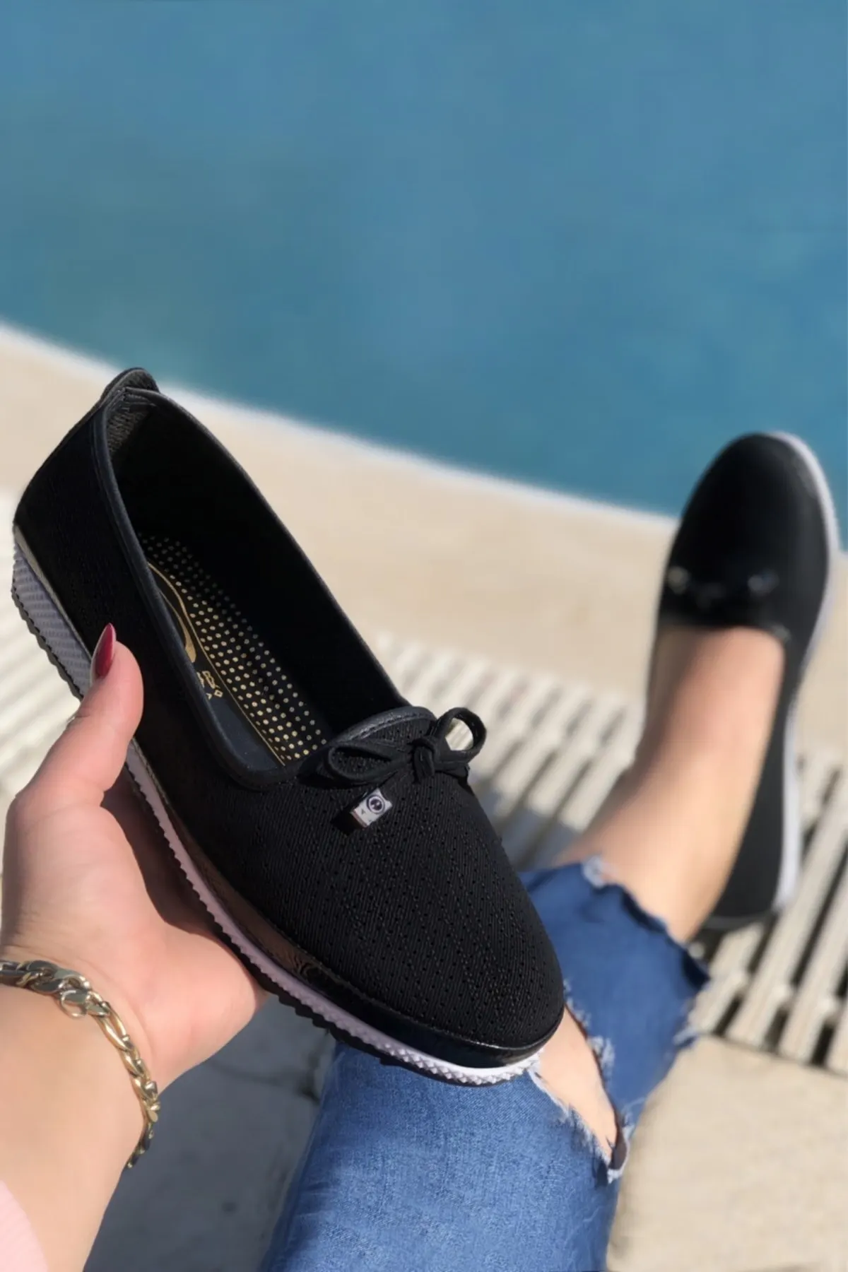 

Туфли ортопедические женские, плоская подошва, повседневная элегантная летняя обувь для мам, черные