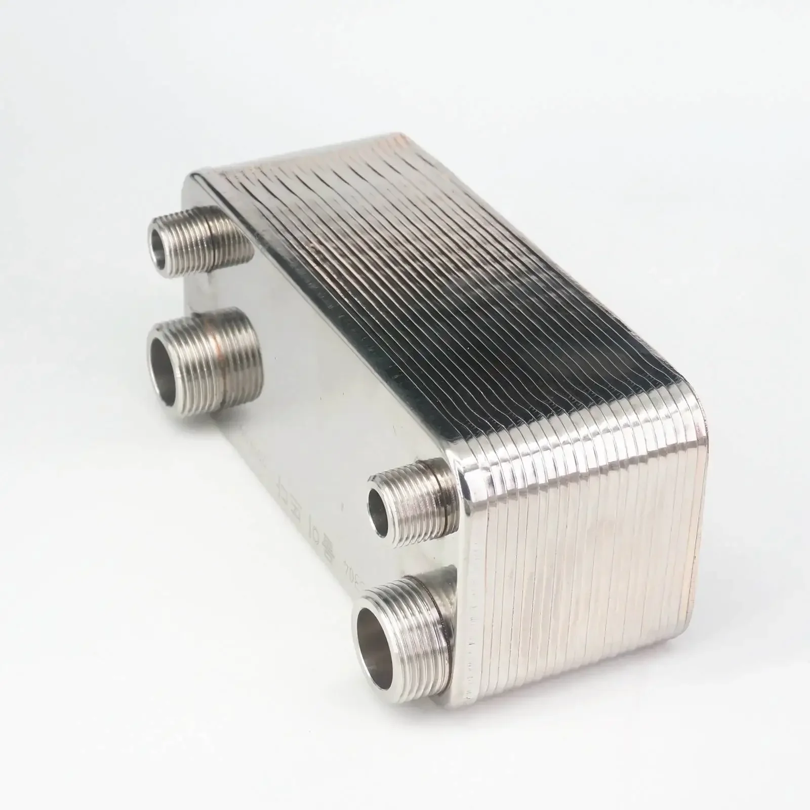 24 пластинчатый теплообменник охладитель пивного сусла SUS 304 нержавеющая сталь