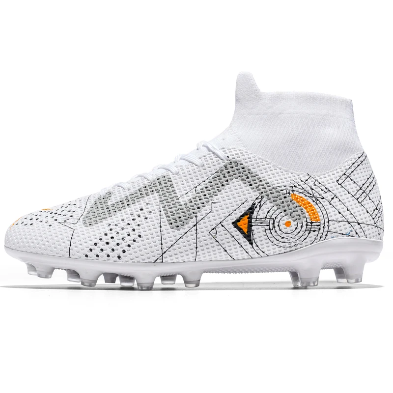 

Новые футбольные бутсы FG/AG, высокие профессиональные мужские футбольные бутсы, Противоударная спортивная обувь для взрослых на открытом воздухе, тренировочная обувь 2023