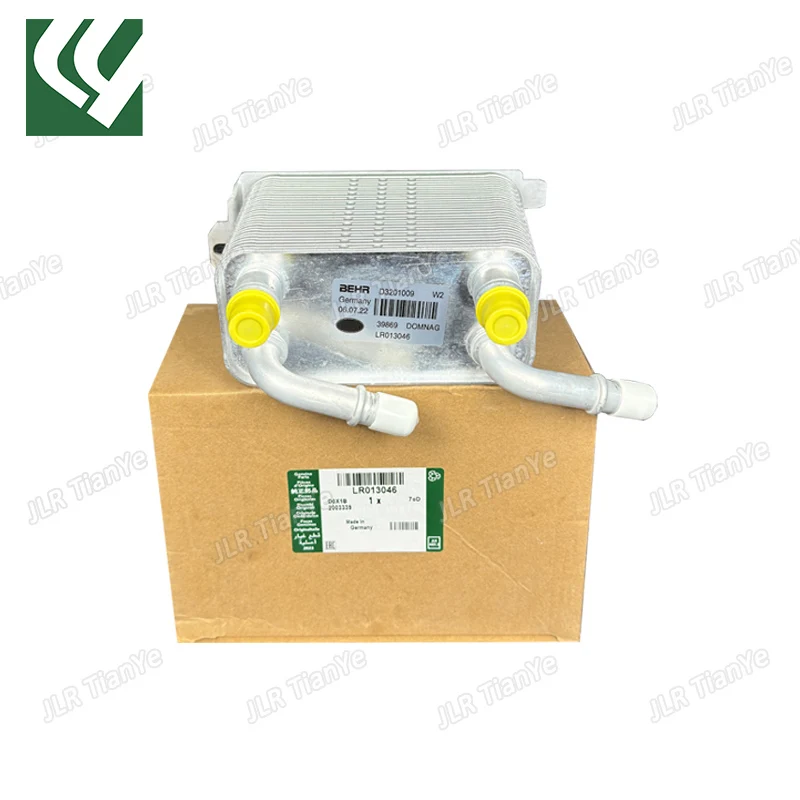 

UXCELL LR013046 Автомобильный масляный радиатор двигателя серебристого тона для Land для Rover Range для Rover 2006, 2007, 2008, 2009, 2010-2012