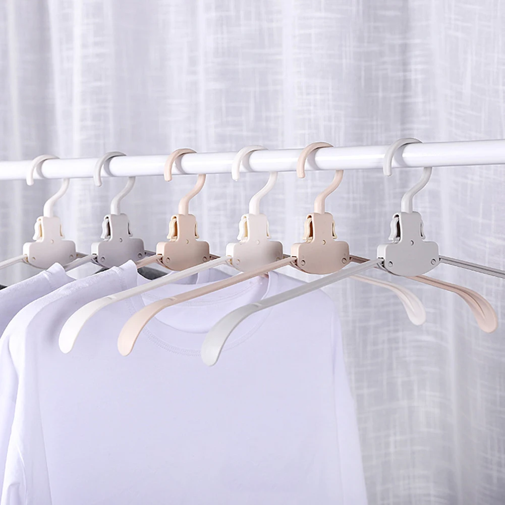 

Foldable Travel Hanger Saving Space Clothes Drying Rack For Hotel