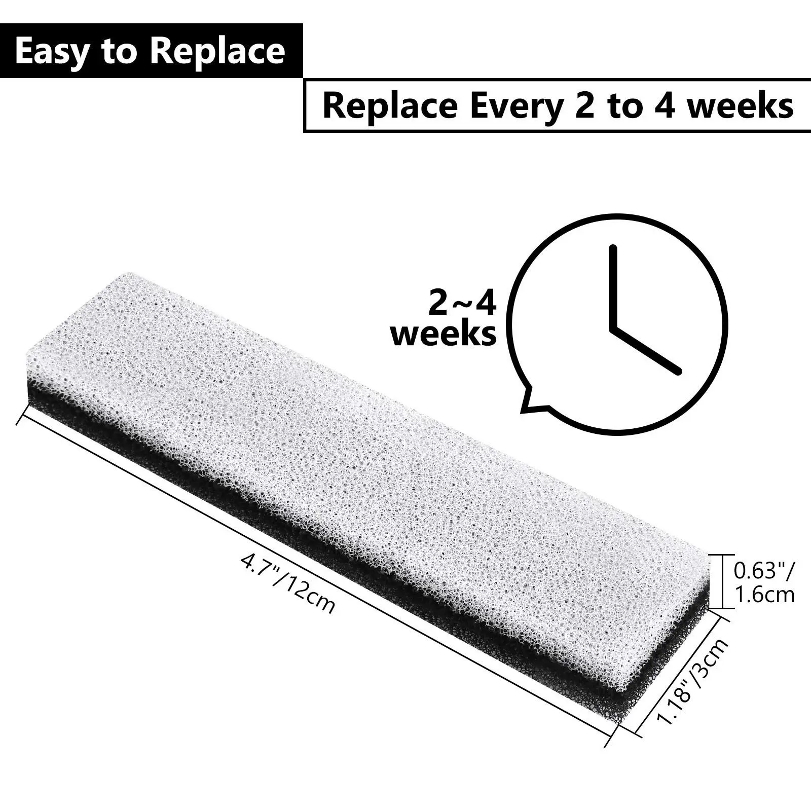 Водяной фонтанчик для домашних животных Сменный фильтр кошек и собак 12 упаковок