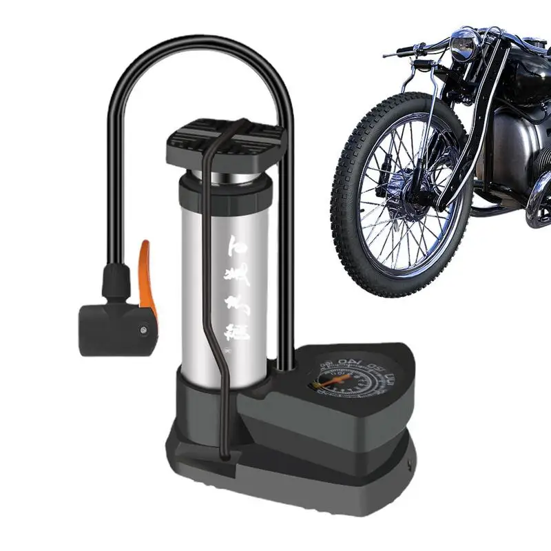 

Portable Bike Pump Pedal Bicycle Tire Air Pump Mini Bike Pump Bicycle Air Pump Small Bicycle Pump With Air Pressure Gauge