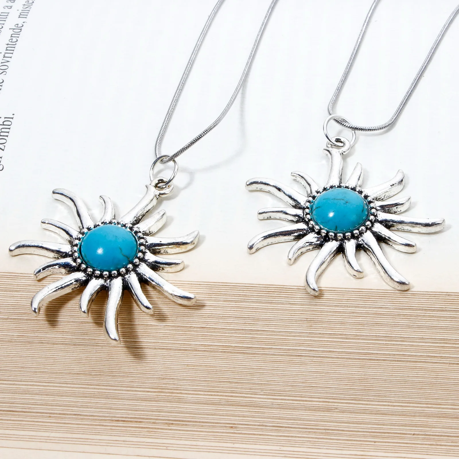 Подвески в богемном стиле 2-5 шт. античные серебряные ювелирные украшения форме