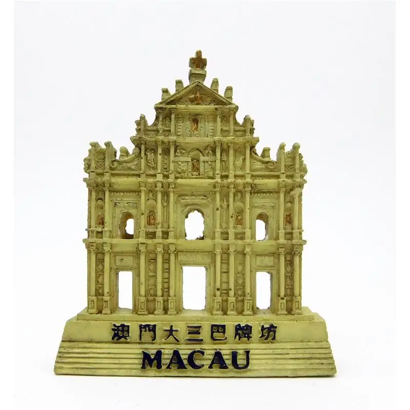 

Руины Макао Святого Павла, трехмерный креативный коллекционный подарок